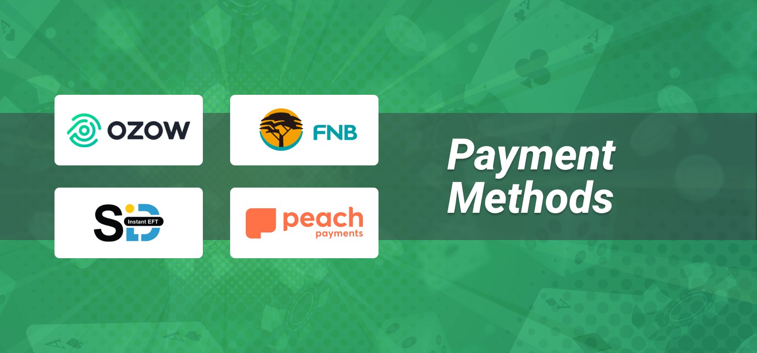 available payment methods for south africa
