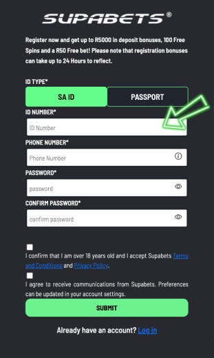 fill the information fields