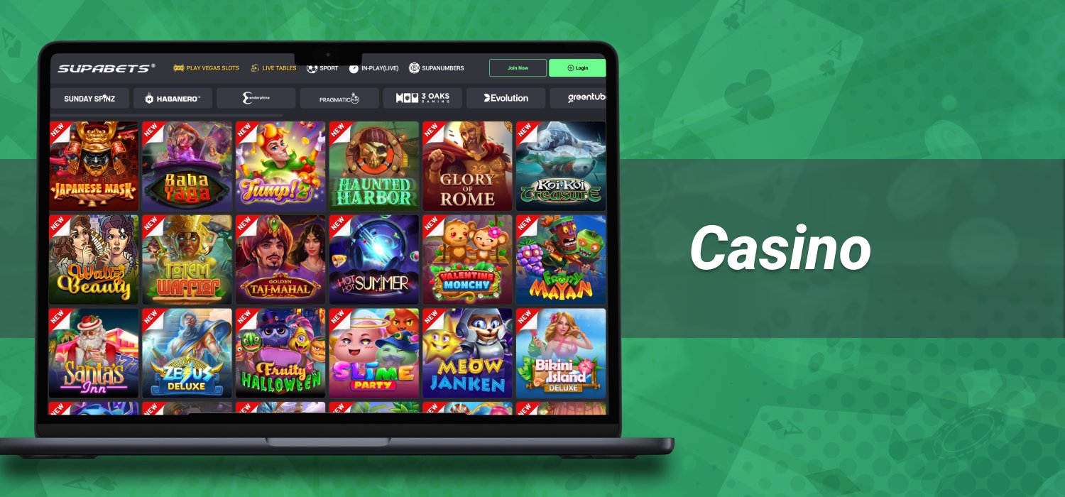 popular casino games on platform